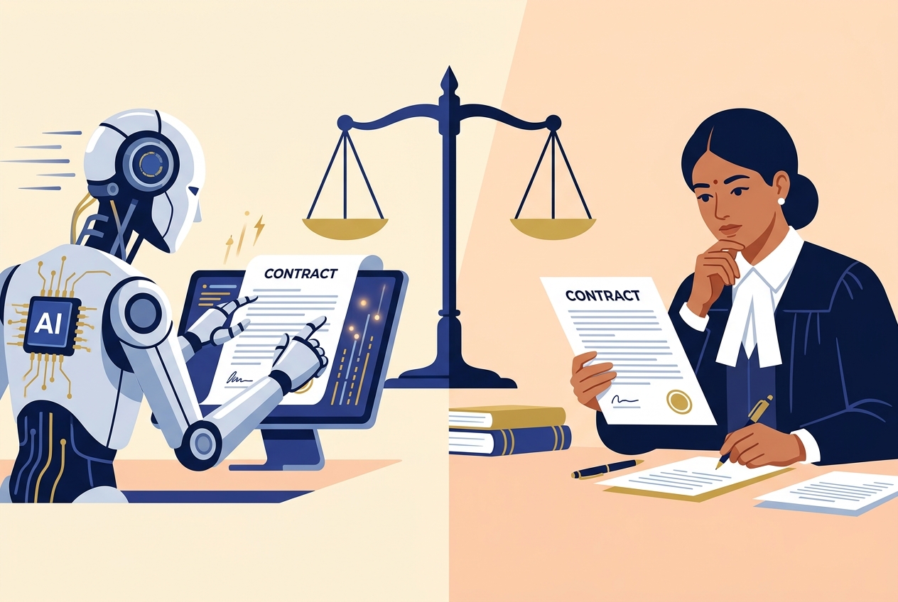 AI vs Human Contract Review