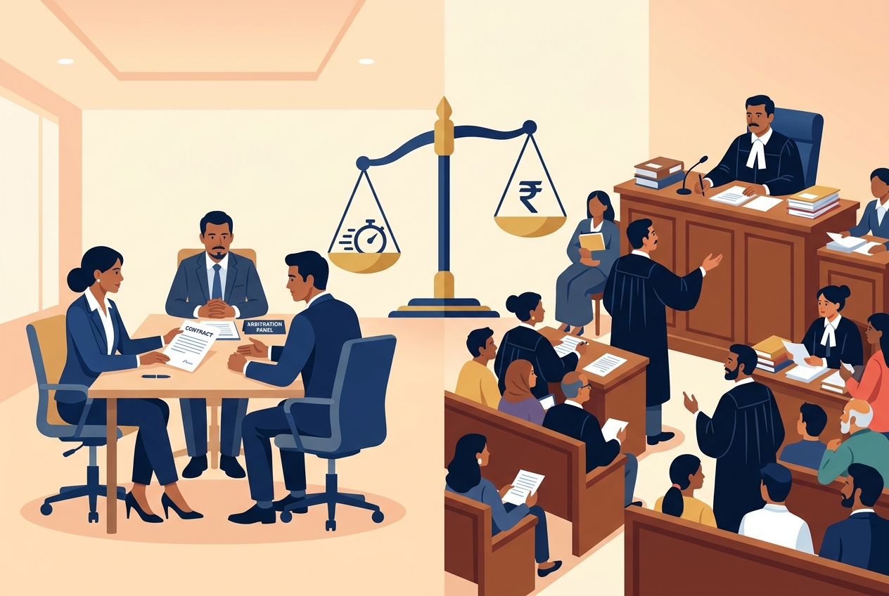 Arbitration vs Litigation India