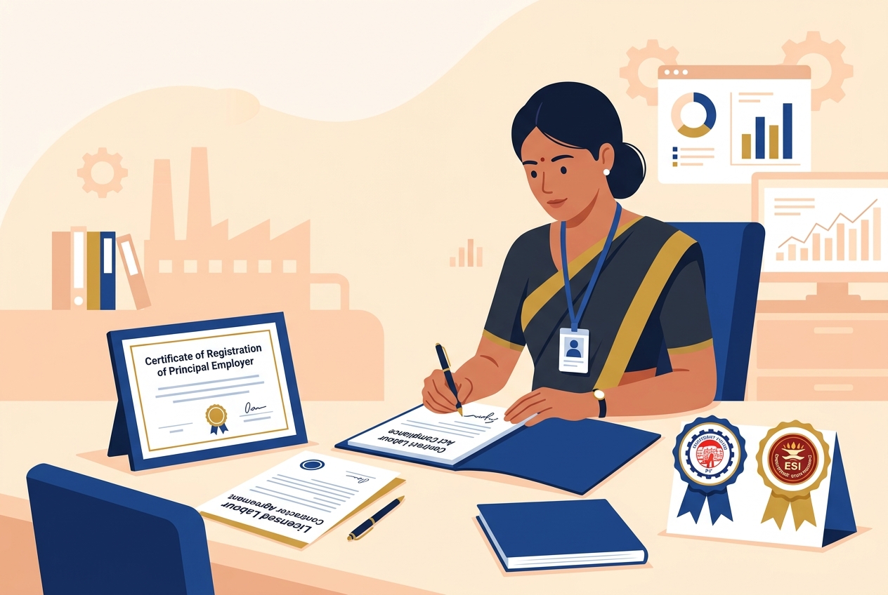 Contract Labour Act Compliance India Employer Obligations