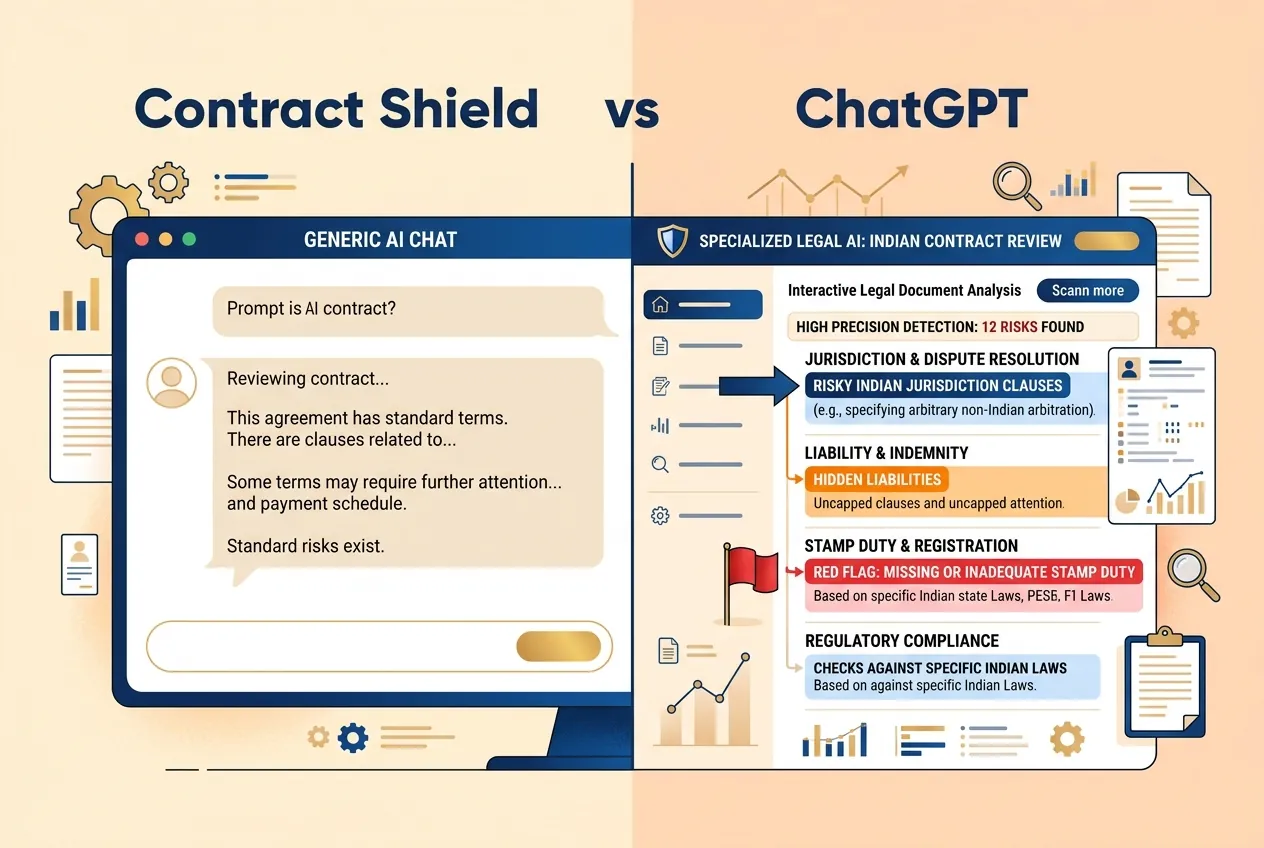 Contract Shield vs ChatGPT