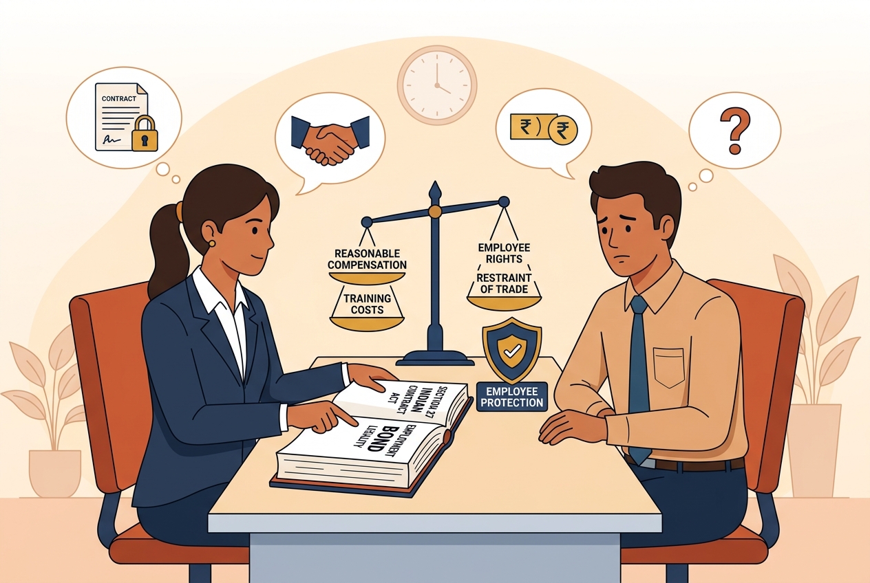 Employment Bond Legality in India Section 27 Rules