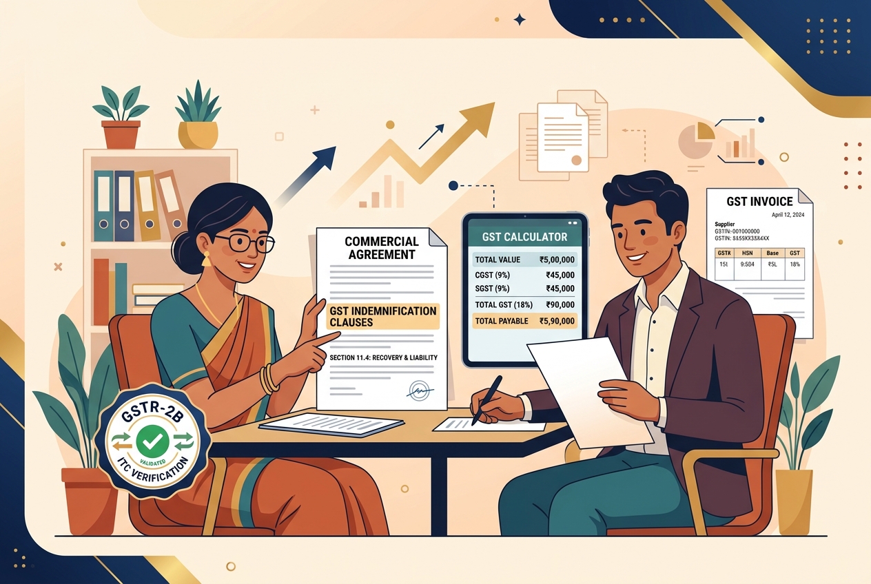 GST in Business Contracts India Clauses and Compliance