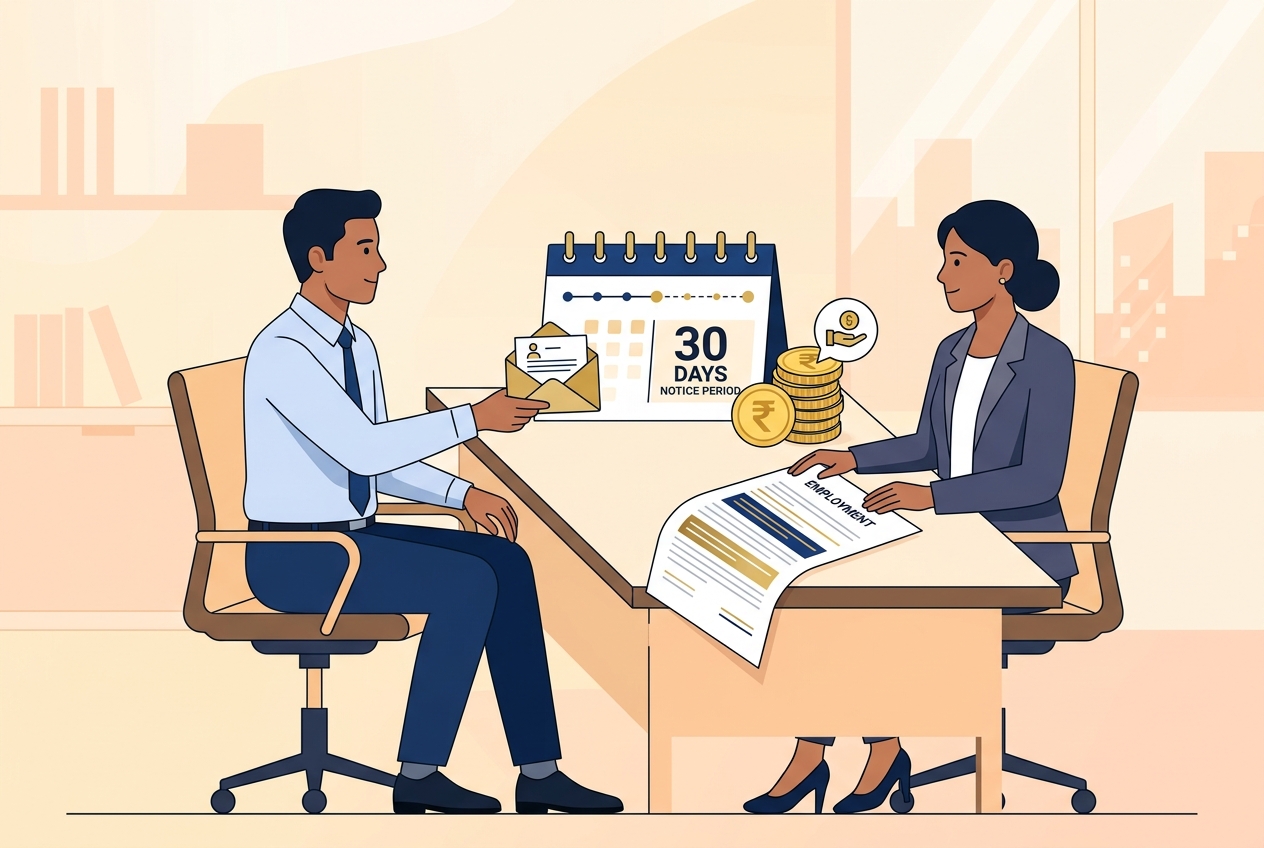 Notice Period Resignation Rules India