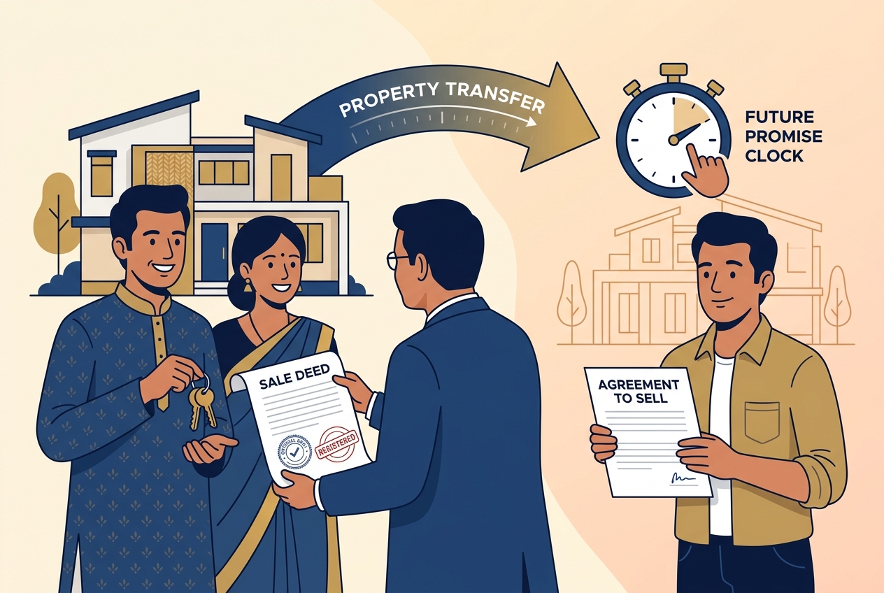 Sale Deed vs Agreement to Sell India