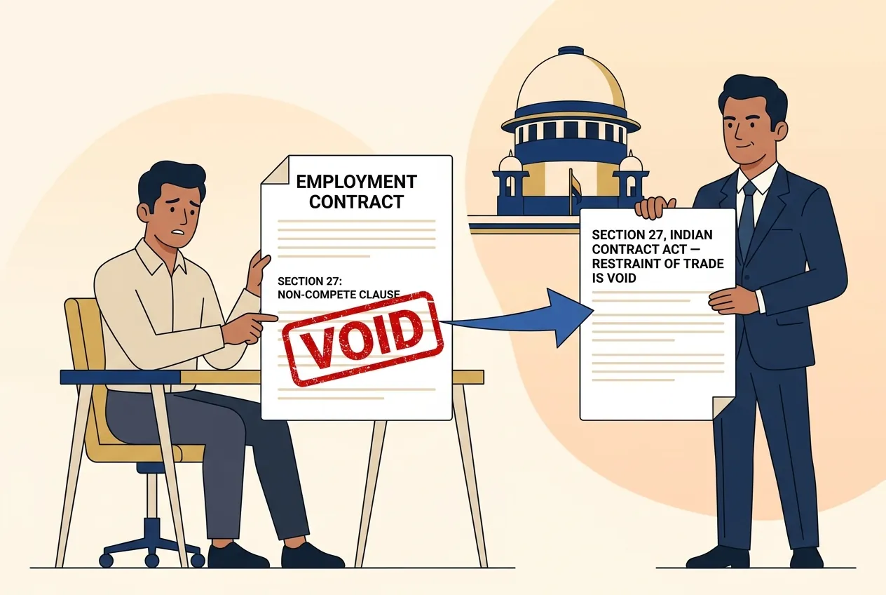 Section 27 Indian Contract Act