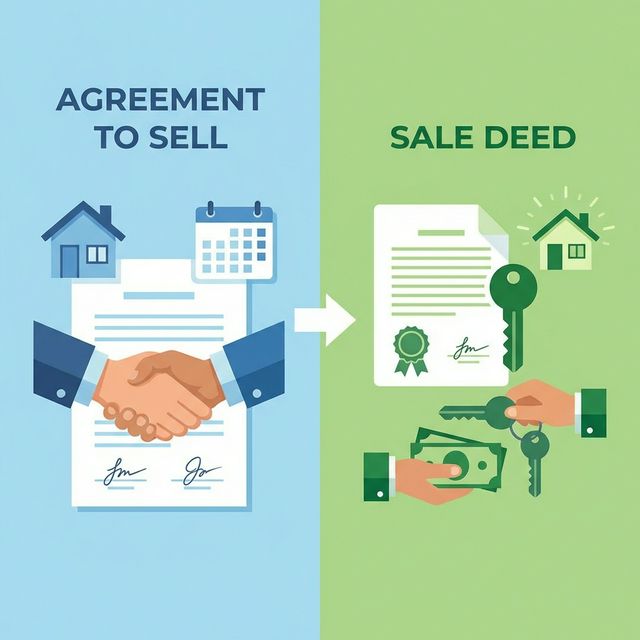 Sale Deed vs Agreement to Sell